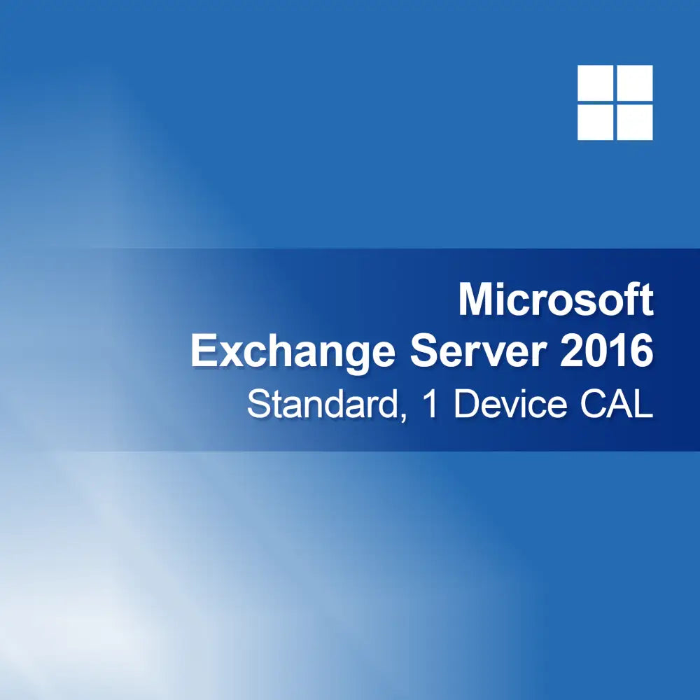 Microsoft Exchange Server 2016 Standard, 1 Device CAL