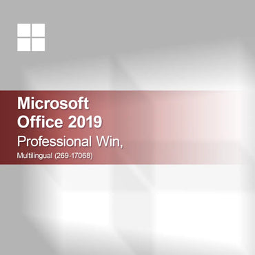 Microsoft Office 2019 Professional Win, Multilingual (269-17068)