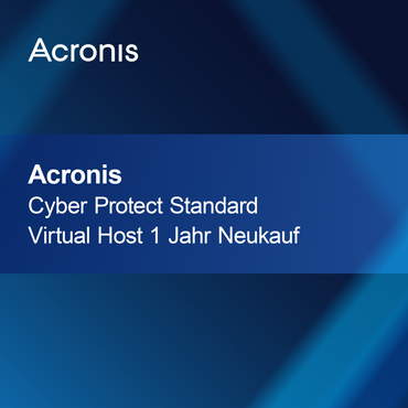 Acronis Cyber Protect Standard Virtual Host