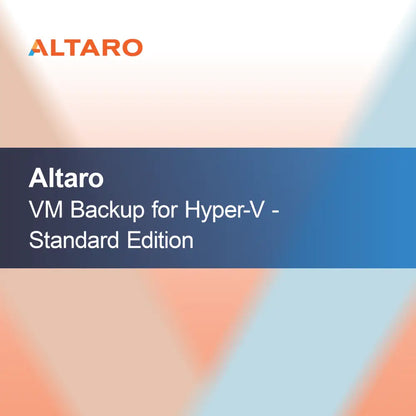 Altaro VM Backup for Hyper-V - Standard Edition