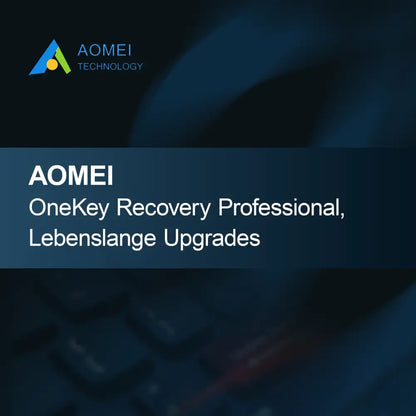 AOMEI OneKey Recovery Professional, Lifetime Upgrades