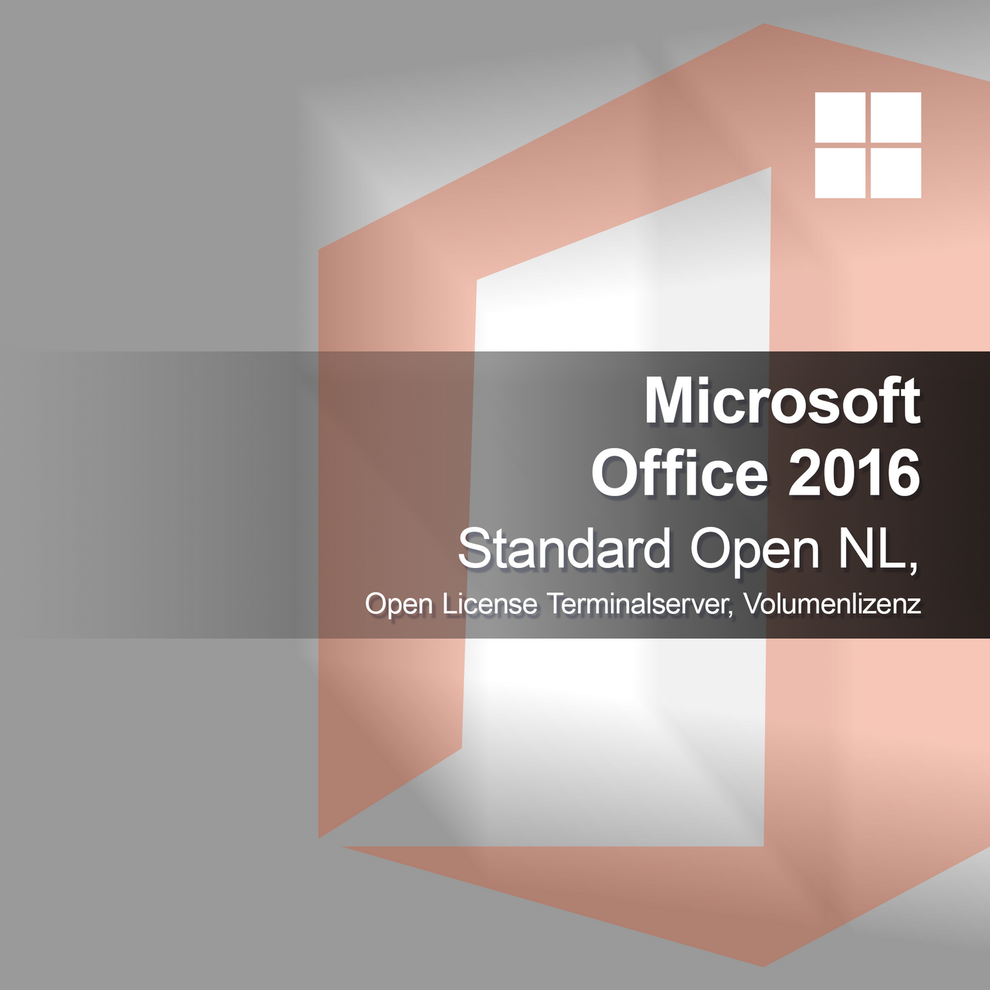 Microsoft Office 2016 Standard Open NL, Open License Terminal Server, Volume License